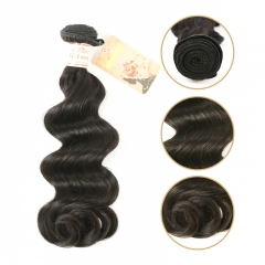 #1b Raw Peruvian Hair Weft ocean wave