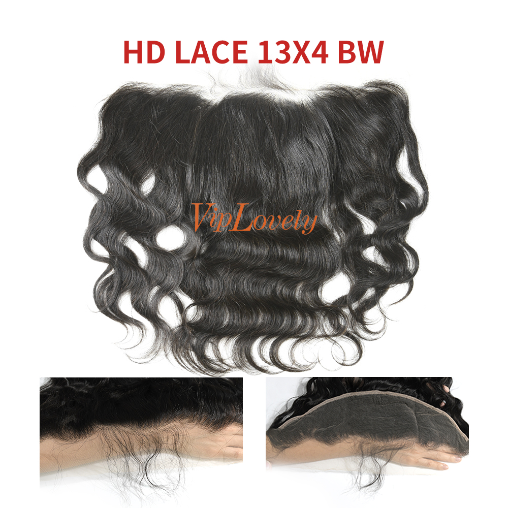 HD Lace Virgin Human Hair Body Wave 13x4 Lace Closure