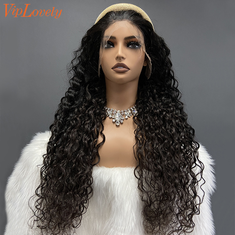 Brazilian Raw Human Hair 13x4 Swiss HD wig Italian Curly