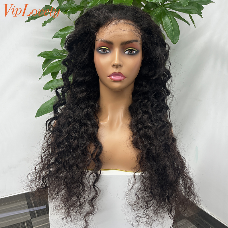 Brazilian Raw Human Hair 5×5 Swiss HD wig Deep Wave