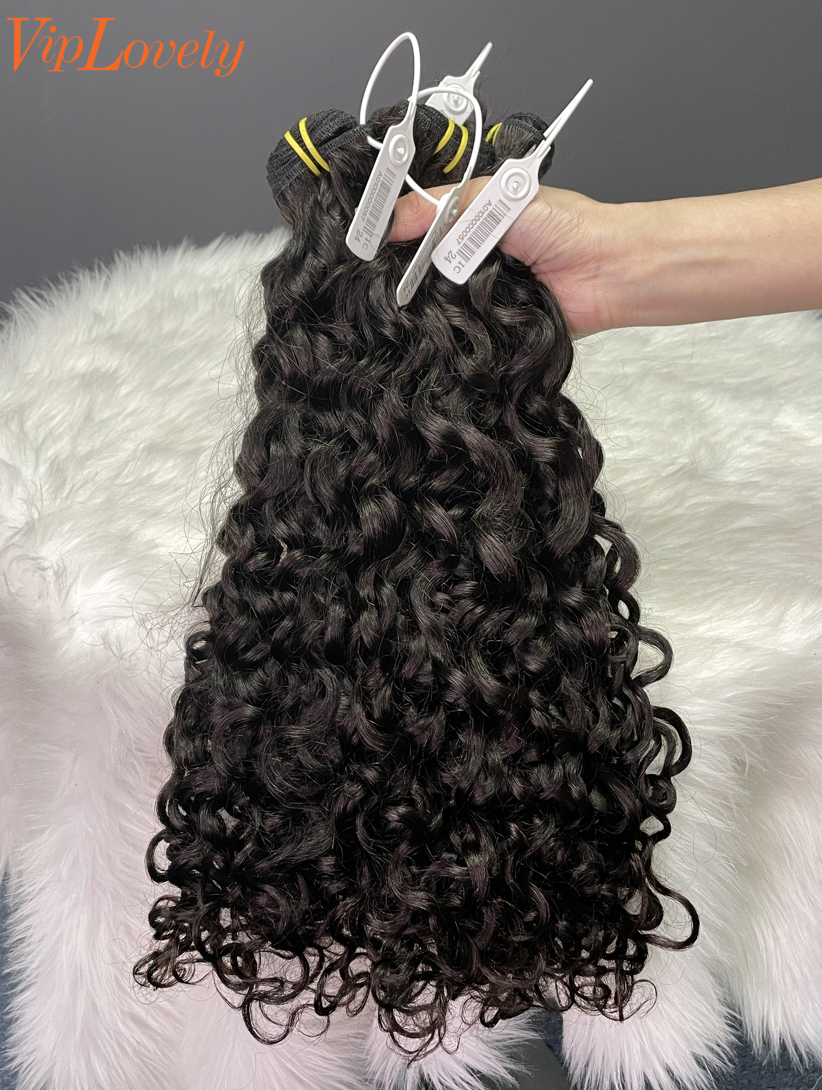 Raw Italy Curly Hair Bundle 18 20 22Inch Free Shipping