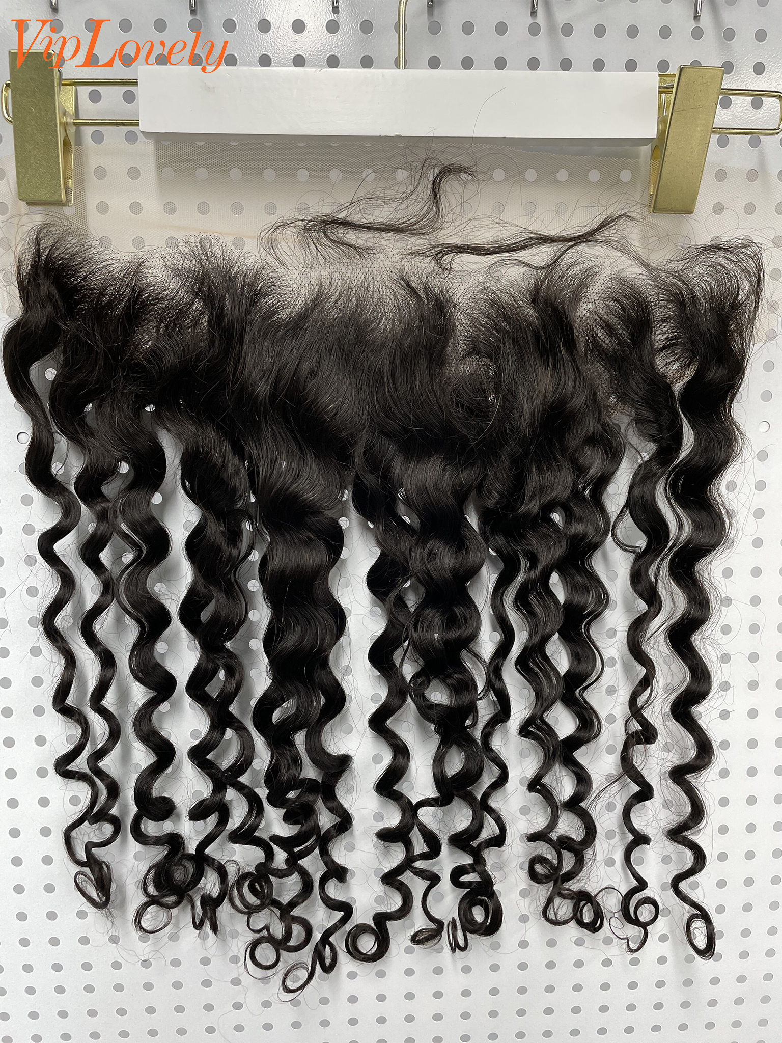 13×4 Transparent Lace Italy Curly 16 18 20Inch Free Shipping