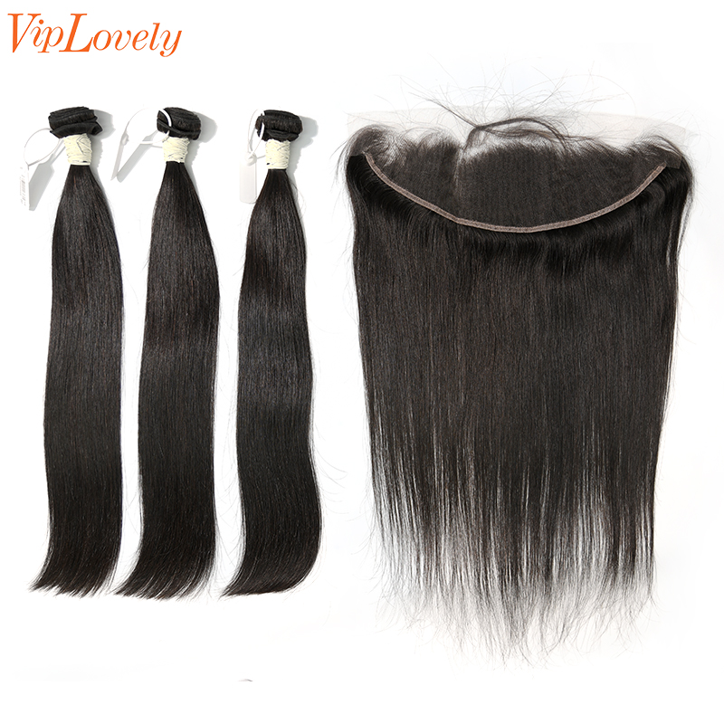 Virgin Straight 14 16 18 Inch And 13x4 HD Lace 16 Inch  Free Shipping