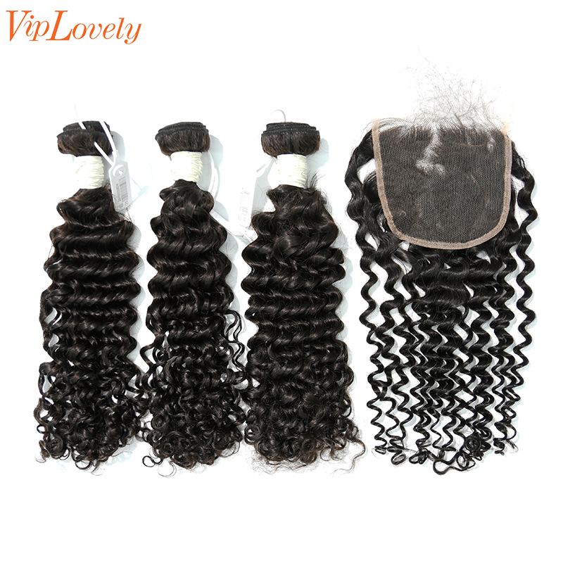 Virgin Deep Curly 20 22 24 Inch And 5x5 HD Lace 22 Inch  Free Shipping