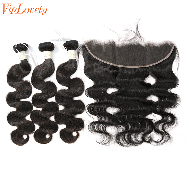 Virgin Body Wave 20 22 24 Inch And 13x4 HD Lace 22 Inch  Free Shipping