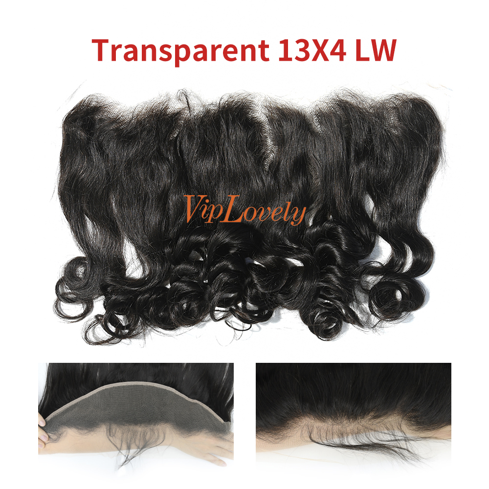 #1b Brazilian Virgin Human Hair 13x4 Lace Frontal Loose Wave