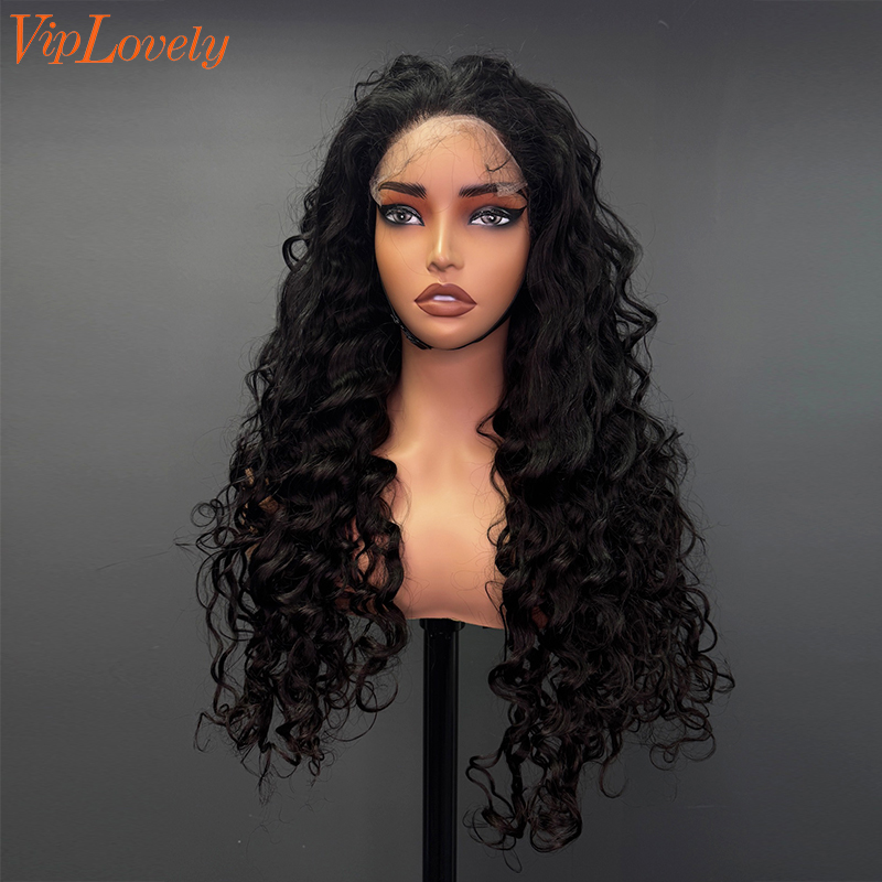 Brazilian Raw Human Hair 4x4 Swiss HD wig Loose Wave
